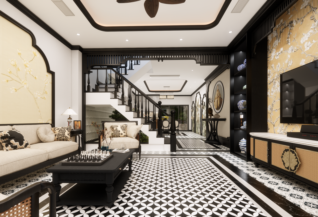 Nhà phố Indochine Mỹ Gia